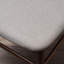 Chaises de salle à manger rembourrées de style Mid-Century 2 pièces, noyer + gris anthracite, pieds évasés, assemblage facile, convient aux chaises multi-espaces et à la construction, look rétro, siège confortable-1397591094
