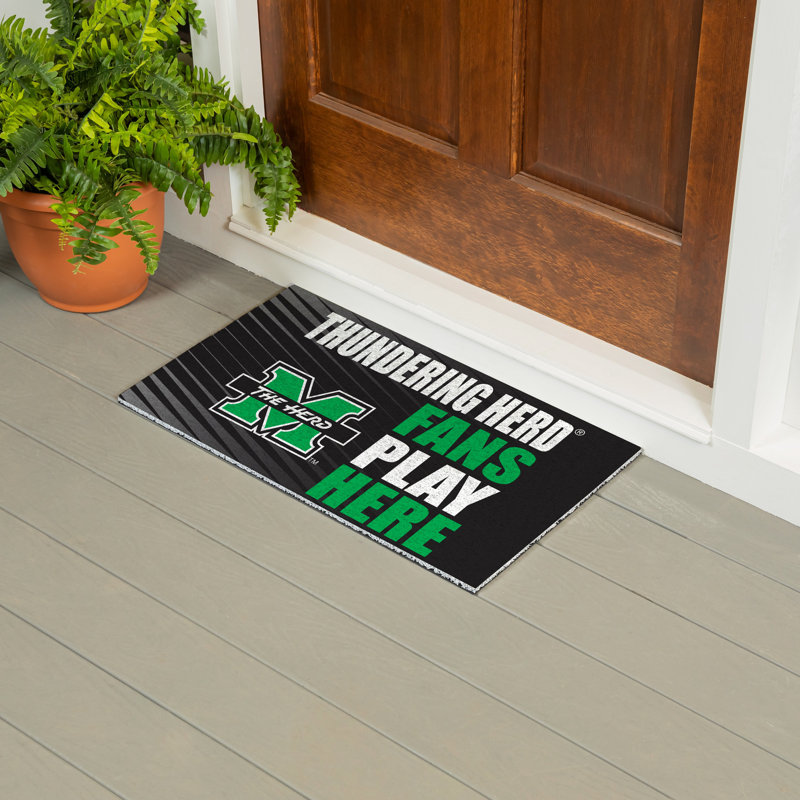 Tapis en PVC pour ventilateur Marshall University, 28 po x 16 po