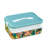 12L Building Block Toy Storage Box Large Capacity Stackable Toy Organizer Multiple Compartments with Dustproof Lid Handle Design Blocks Toys Organizer Storage Case