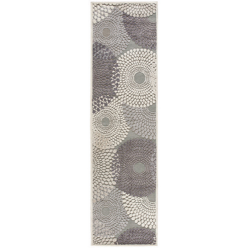 Geometric Area Rug, Runner 69 x 244cm