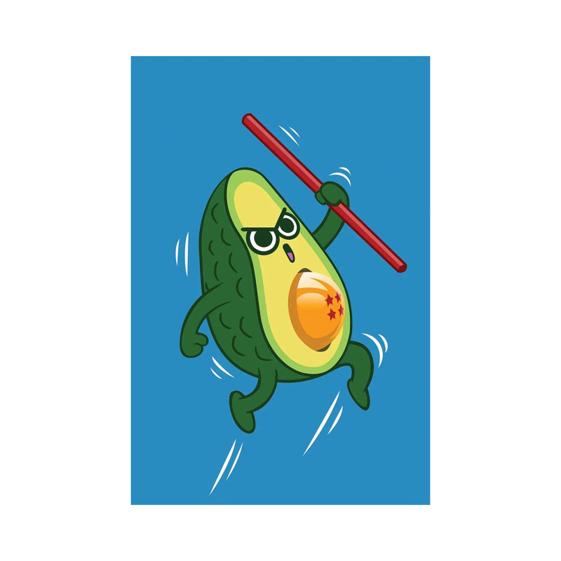 Avocados Ball 1 Piece Wrapped Canvas Wall Art, 101.6cm H x 66.04cm W x 1.905cm W