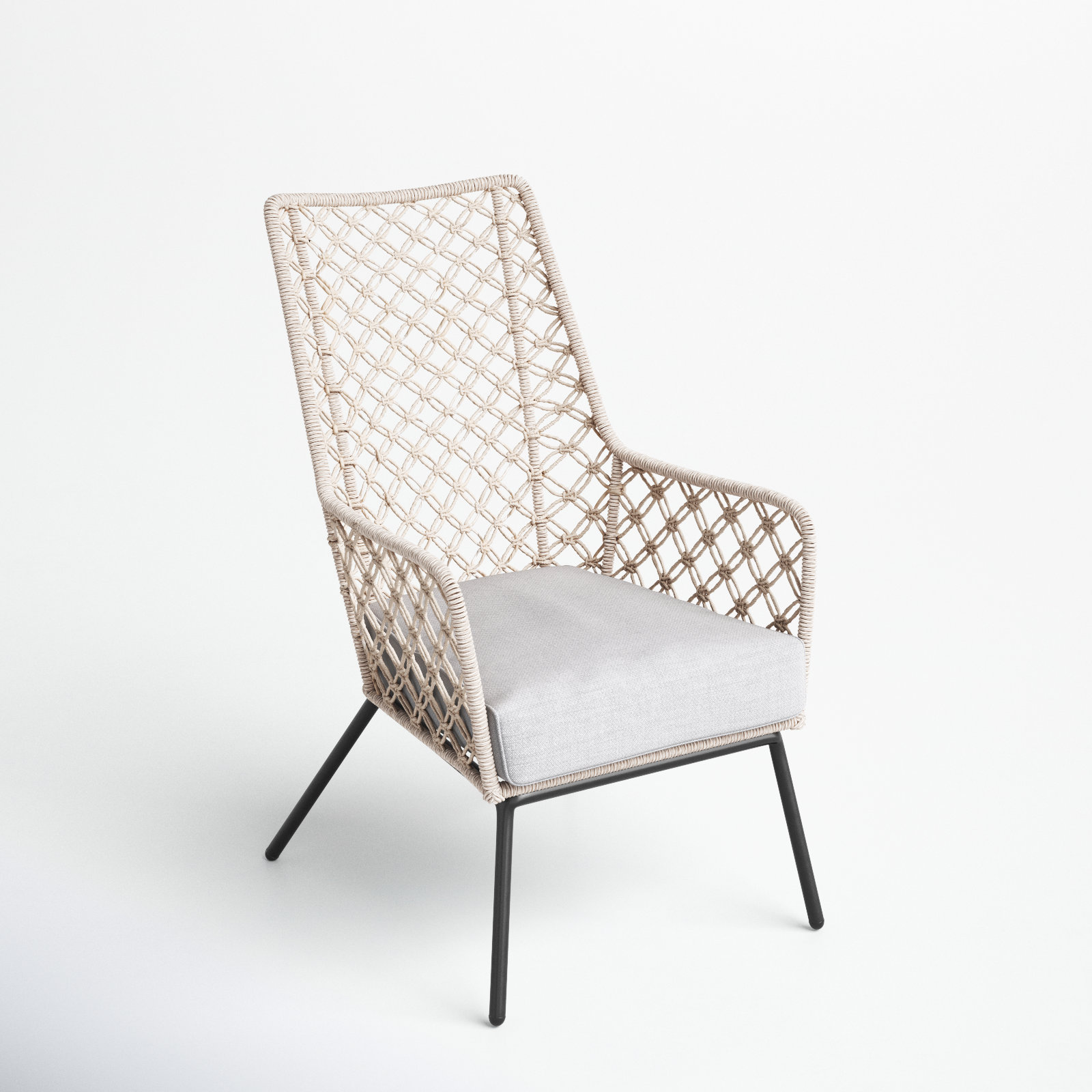 Outdoor Lounge Chair, Natural