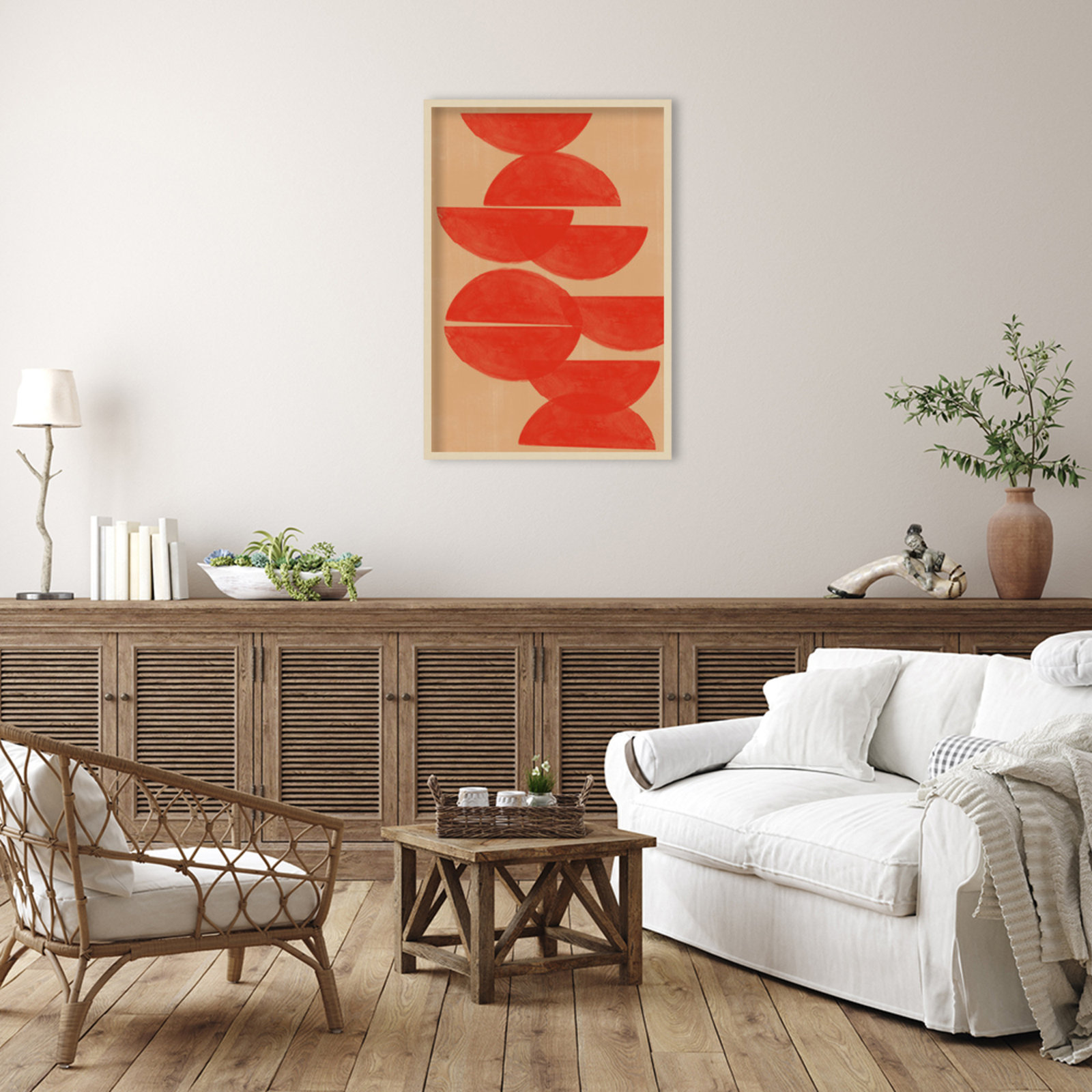 Prestley "The Future is Bright" Print, Brown, 41" H x 28" W