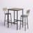 Bianca 2 - Person Four Leg Dining Set-173287229-173287226