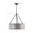 5-Light Hand-brushed Metal Drum Chandelier-1942317991