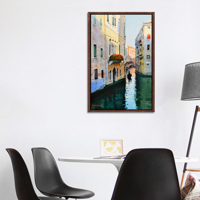 Venice Morning 1 Piece Wall Art on Canvas