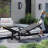Patio Lounge Chair Outdoor, Hdpe Outdoor Chaise Lounge With Reclining Backrest, Pool Lounger Chair For Outside, Poolside, Sunbathing Tanning, Black-1985484341
