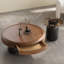 Table à thé ronde de style moyen-antique