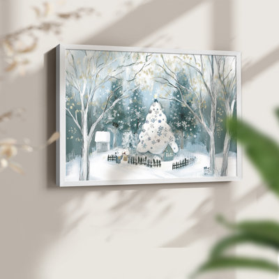 Chirstmas Art-DLVIII -Framed Print - Restickable