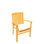 Wave Outdoor - Piece Teak Bistro Set