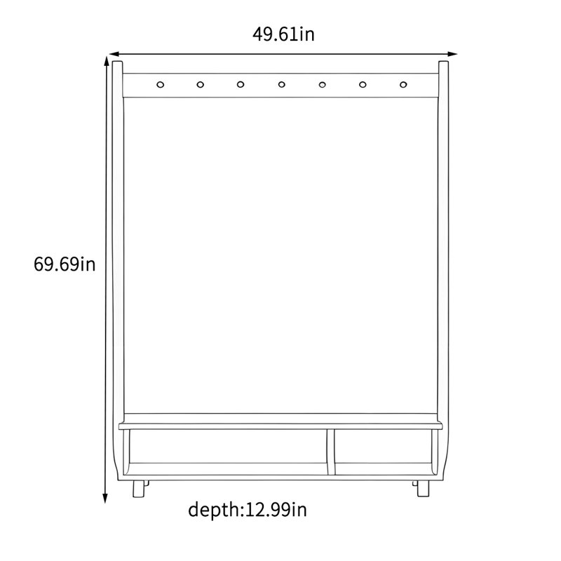 Portemanteau élégant et multifonctionnel