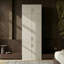 Armoire 6 portes H 92,8 po x l 31,5 po texturée en lin avec tringle et support à pantalons-1138830907