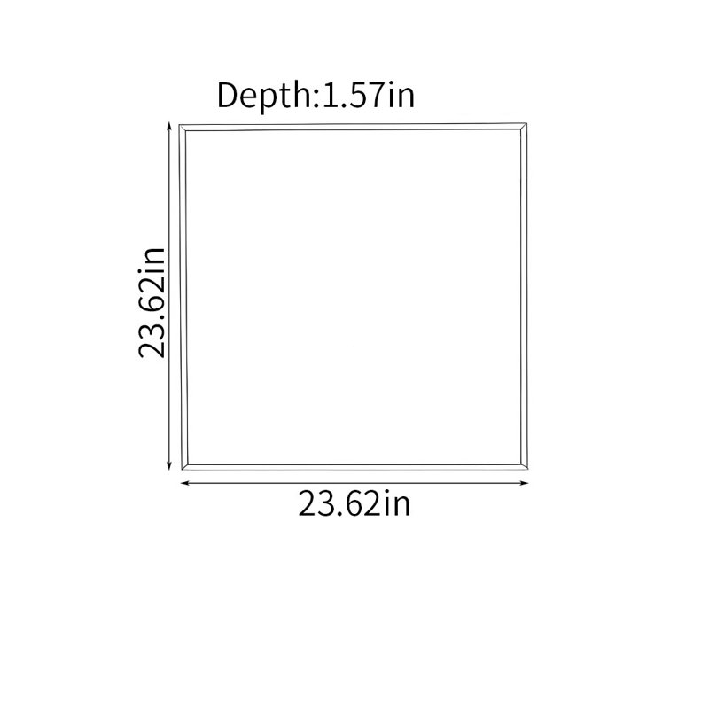 Square wall decor