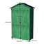 Remise de rangement d'extérieur en bois 35,6 po x 18,1 po x L 66,15 po