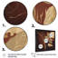 «Terra Cotta Chocolate Leaves III», reproduction sur toile-1854368610-1854368613