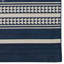 Tapis intérieur / extérieur bleu marine et ivoire Kivett Caliente-433529146