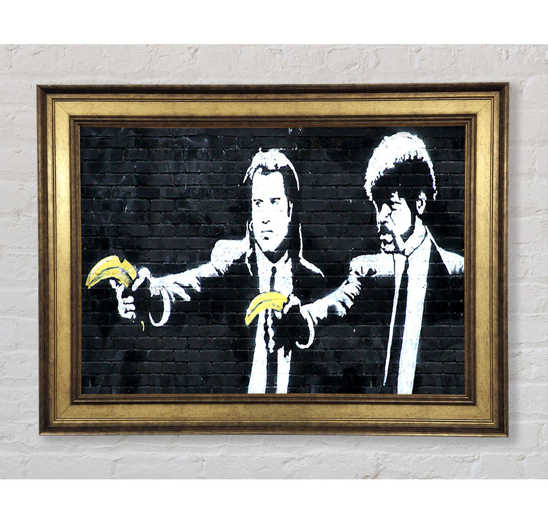 Banksy Pulp Fiction - Druck