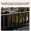 2 pièces de rangement pour armoire coulissante sous l'évier