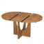 Ensemble de table de salle à manger extensible moderne 5 pièces avec rallonge amovible de 16,2 pouces pour les petits espaces-779202129-779202130