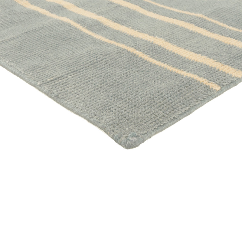 Tapis intérieur / extérieur géométrique tissé à la main Wendy Jane, Tapis de couloir 2 pi 6 po x 8 pi