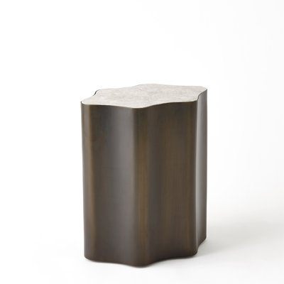 Marble Top End Table