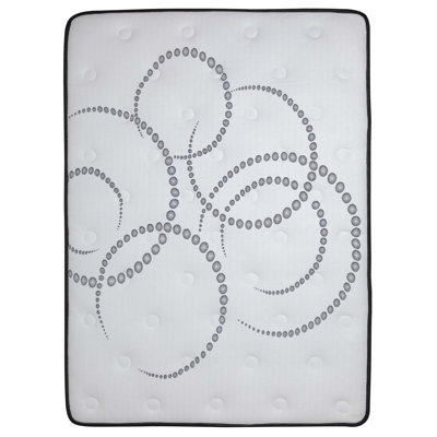 Capri Comfortable Sleep CertiPUR-US Certified Pocket Spring Mattress w/ Gel Memory Foam Topper