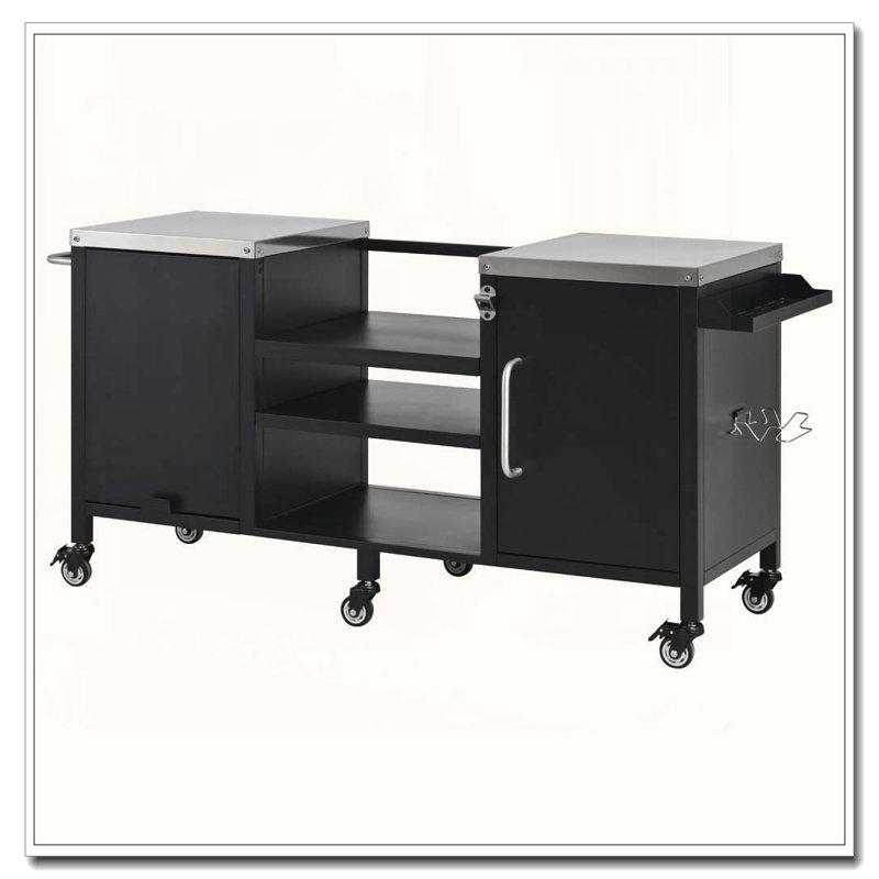 Grande table de gril 72,4 "pour Big Green Egg & Kamado Joe