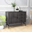 Armoire d'appoint 31 po en bois massif à 1 porte-70850232