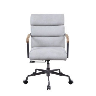 Nash Leather Swivel Desk Chair