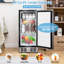 Compact Refrigerator Under-counter/Freestanding Fridge w/ Adjustable Temperature