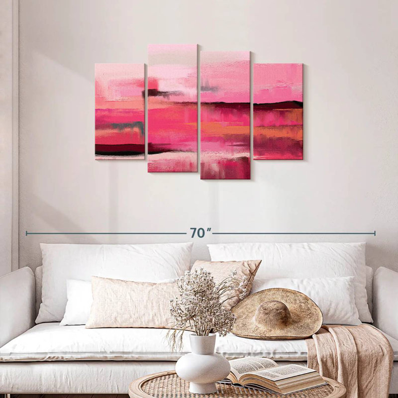 Avery Pink Canyon Abstract