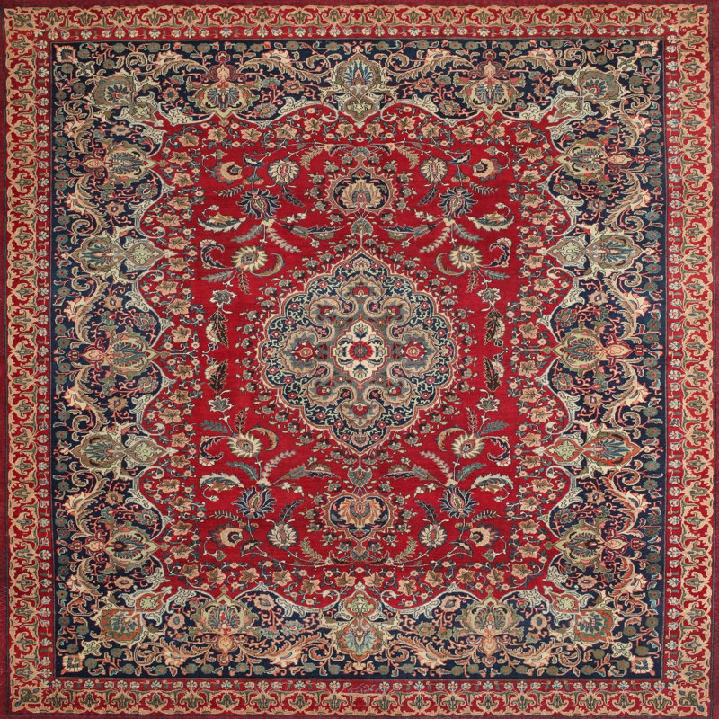 Jaidyn Oriental Indoor Rug, Square 6'
