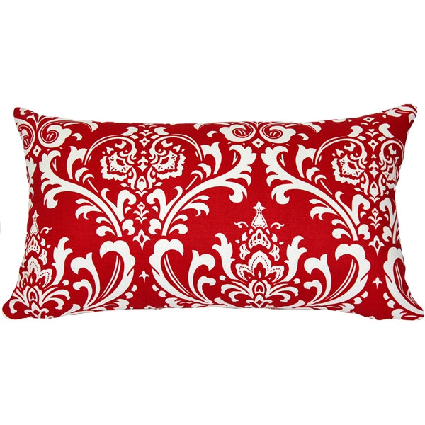 Coussin lombaire en coton damassé Chifley