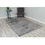 Tapis gris zone poils longs Rauch
