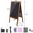 Weybridge Freestanding Glass Reversible Large - 6' - 8' Chalkboard