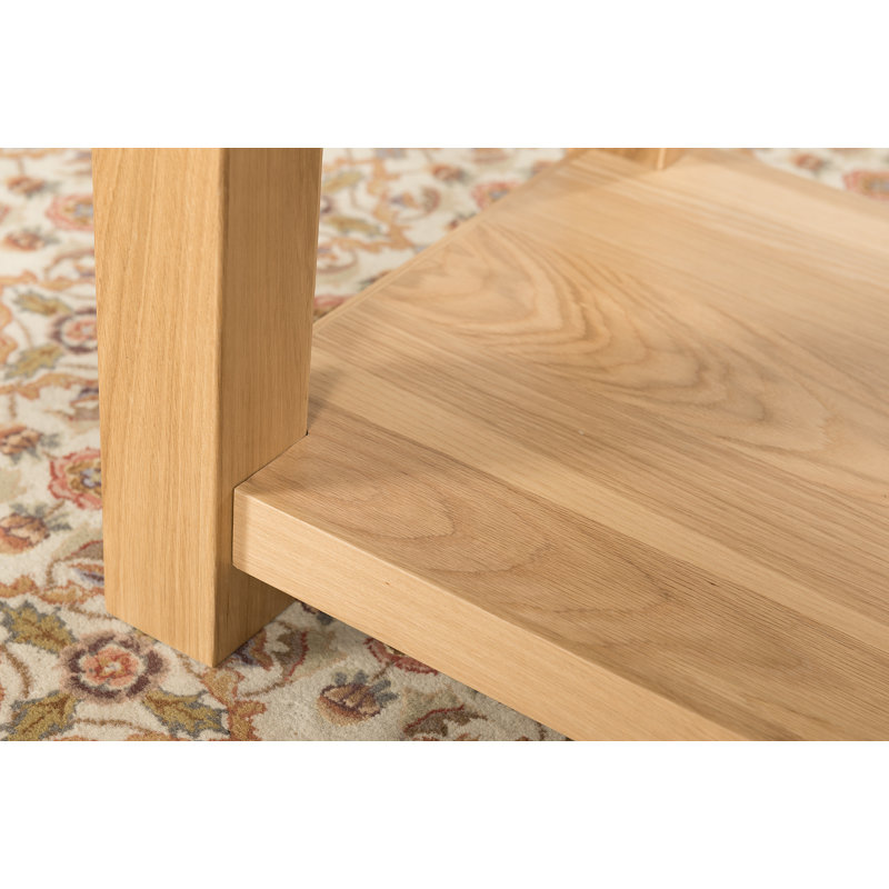 Liberty Solid Wood Four Leg Coffee Table, 45cm H x 111cm W x 55cm D