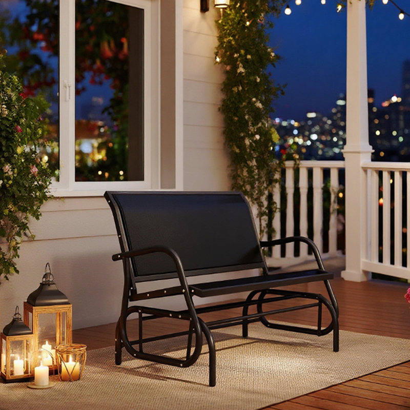 Balancelle d'extérieur, chaise berçante double