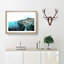 Cliffs of Moher in County Clare in Abstract - Picture Frame Graphic Art Print-55680212-55680213