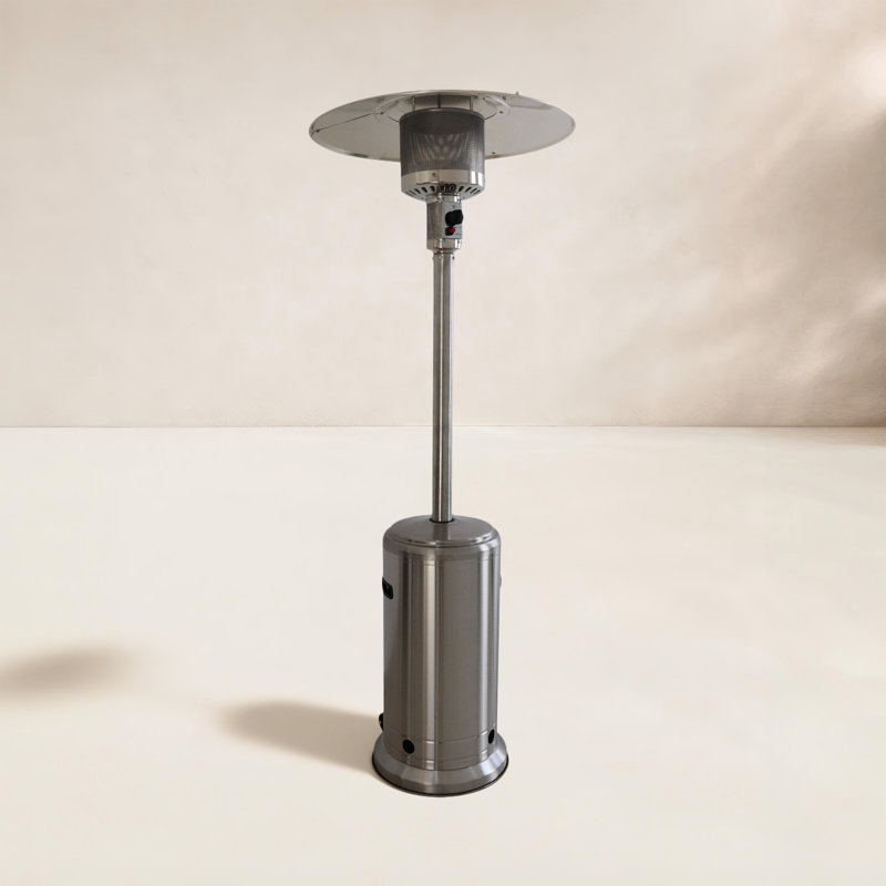 Chauffe-terrasse Lorcan de 46 000 BTU, Acier inoxydable