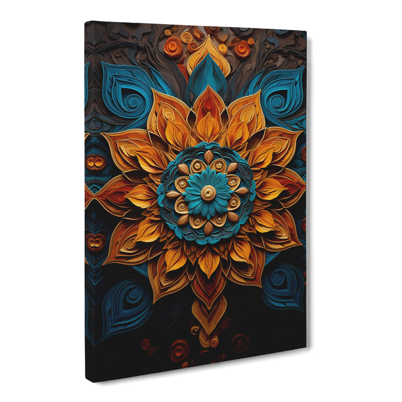 Mandala Neo-Plasticism - Print, 60cm H x 40cm W x 3cm D