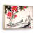 Toile naturelle avec cadre flottant