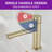  Luster  Single-Hole Single-handle Bathroom Faucet with Drain Assembly-81246862