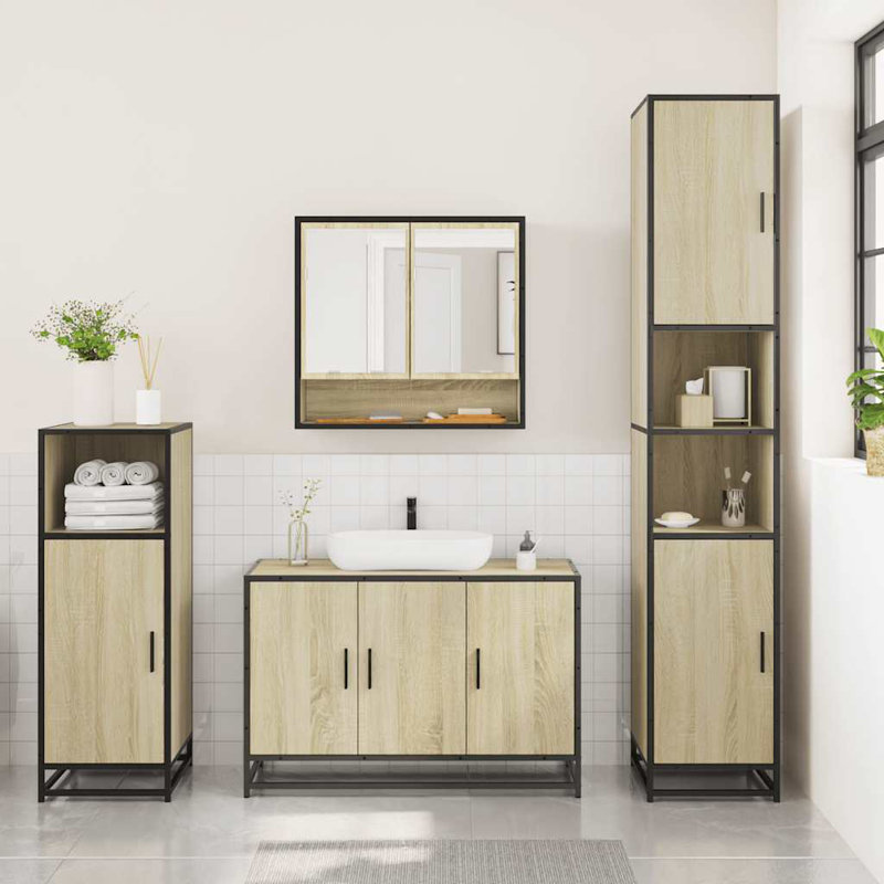 Bathroom Furniture Suite, Sonoma Oak
