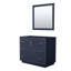 Icon 71" Doulble Bathroom Vanity Base and Mirror Only-750644990