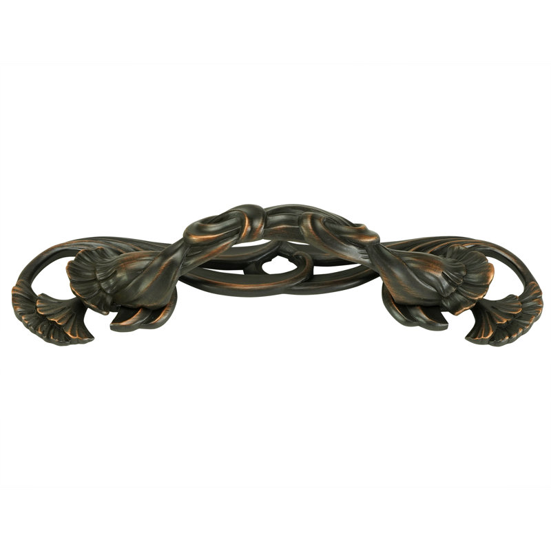 ARTS & CRAFT OAK PART 5" CENTER TO CENTER PULL IN PLATE, Oil Rubbed Bronze
