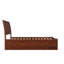 Lit plateforme en bois massif avec pied de lit Lundy-87940222-87940220