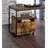 Bob Weathered Oak & Black Finish File Cabinet