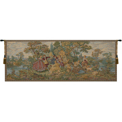 Italian Loom Woven Cotton Blend Wall Hanging