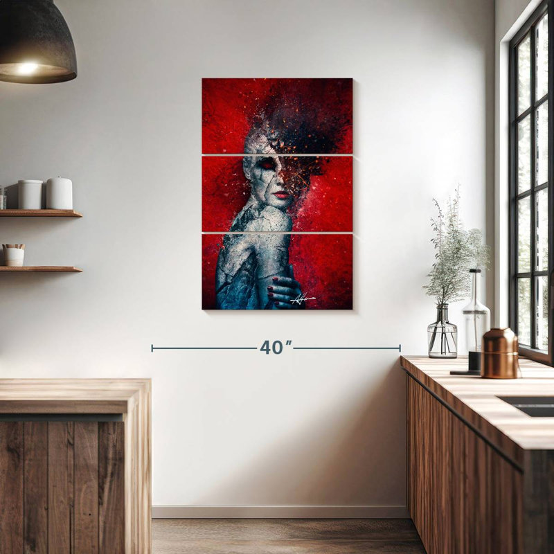 Hitzel Indifference, 38" H x 24" W