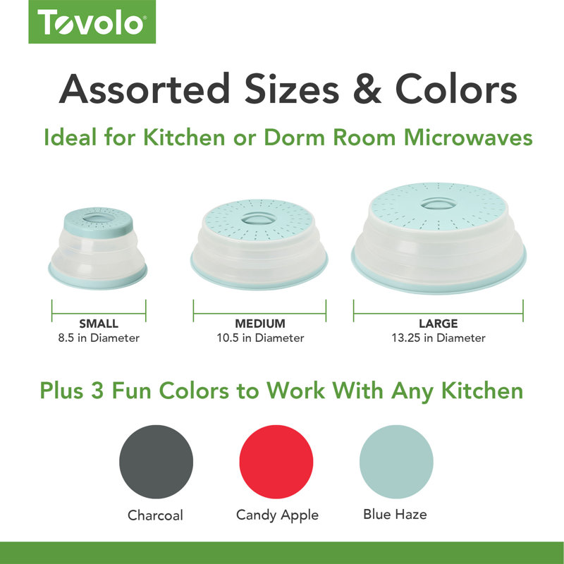Couvercle en plastique universel Tovolo, Rouge